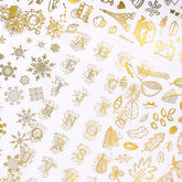 Waterproof Golden Stamp Stickers,Stickers